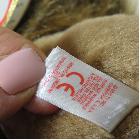 Ty Beanie Baby Cecil Lion Plush - Charity Edition Stuffed Animal 2002-2015 - Picture 15 of 16